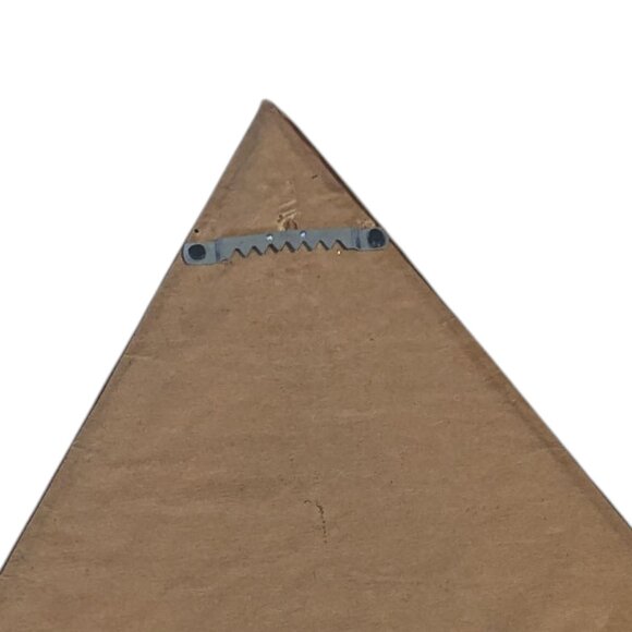 Embroidered Needlework Tree Holiday Wood Diorama Christmas Wood Décor Shadowbox - Picture 10 of 10